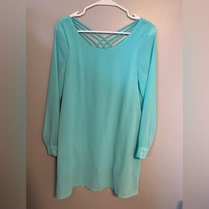 Size small blue lulus dress